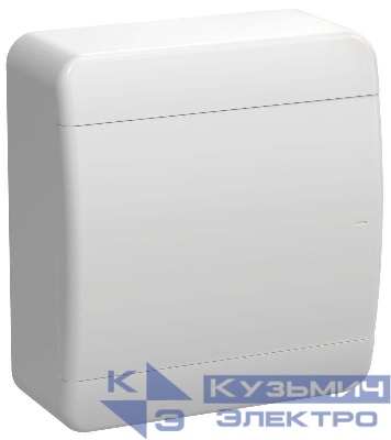 Корпус ЩРН-П-8 TEKFOR IP41 бел. дверь пластик. IEK TF5-KP13-N-08-41-K01-K01