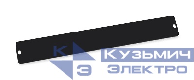 Заглушка кабельного ввода напольного шкафа JD04B-M-BK черн. Cabeus 10922c