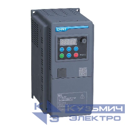 Преобразователь частоты NVF5-0.75/TS4-B 0.75кВт 380В 3ф общий тип CHINT 201995