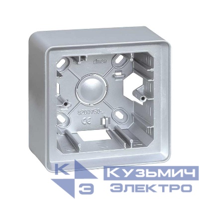 Коробка наружной установки на 1 пост алюм. Simon82 Detail 8200750-093