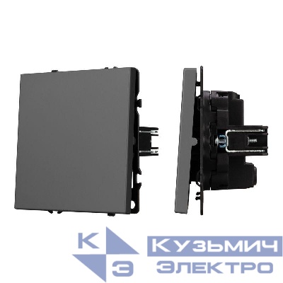 Выключатель перекрестный 1-кл. SWT-NOBE-MKX1-SFPL-GR 10А 230В механизм Arlight 054251
