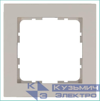 Рамка 1-м G-Classic тауп Jasmart G1001T