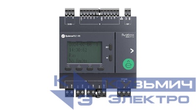 Реле интеллектуальное SR2 220В AC дисплей 12 IO: 8 DI; 4 DO (реле) 1хRS485 1хRJ45 SE ZR2PB11P7