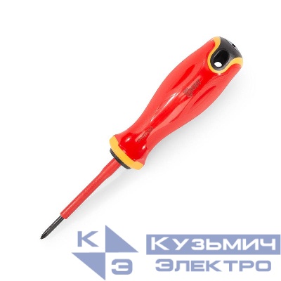 Отвертка диэлектрическая PH0х60 СЛИМ КВТ 103006