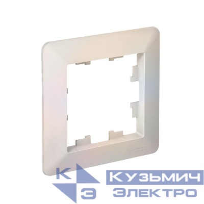 Рамка 1-м AtlasDesign Air жемчуж./дым. бел. SE ATN220401