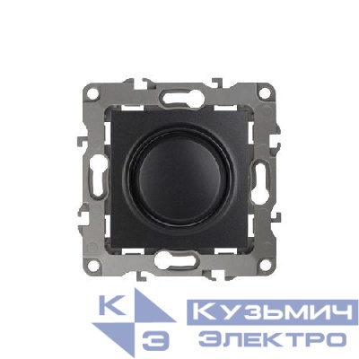 Светорегулятор поворотно-нажимной 400ВА 230В 12-4101-05 антрацит ЭРА Б0014739