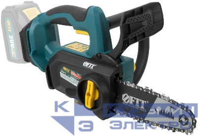 Пила цепная бесщеточная 20В 7м/сек 203 (8дюйм) 175мм 33 100мл резиновые накладки (коробка) FIT 79929
