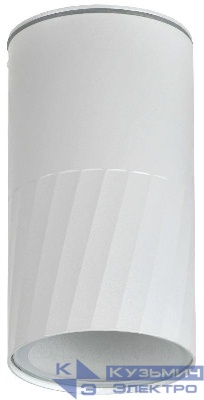 Светильник 5222 GU10 IP65 уличный потолочный бел. IEK LT-UPU0-5222-GU10-1-K01