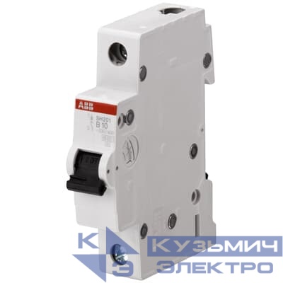 Автоматический выключатель 1п SH201 B50 6,0кА ABB 2CDS211001R0505