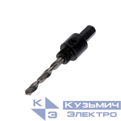Хвостовик шестигранный для коронок Bimetal 14-30мм Kranz KR-92-0203