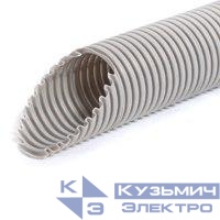 Труба гофрированная ПВХ тяжелая d50мм с протяжкой (уп.20м) Урал Пак ГФ-0110750-020