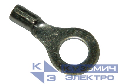 Кольцевой кабельный наконечник RNBL 1,25-5 (НК d=5,3мм) 0,5-1,5мм2, неизолированный, 100 шт, NETKO Optima