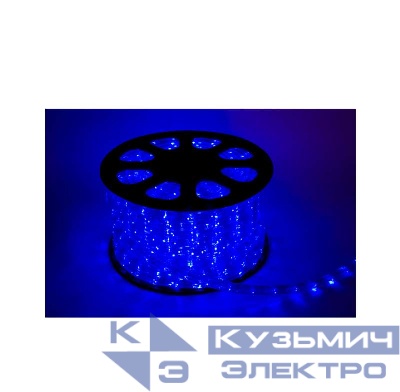 Шнур светодиодный Дюралайт LDRP3W06-B 6м син. SHlights 4690601005793