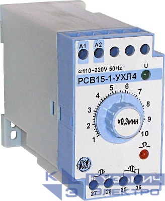 Реле времени РСВ-15-1 110-220В 0.3-3мин ВНИИР A8120-76917085