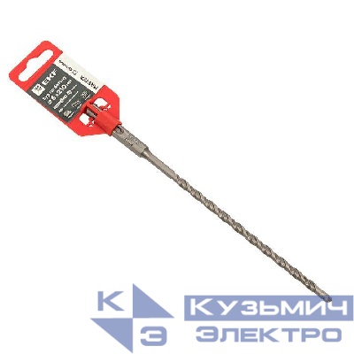 Бур по бетону SDS-plus 6х210мм 2 резца 4S спираль Master EKF db-6-210-2x4