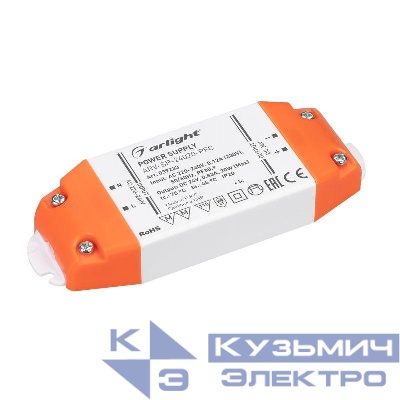 Блок питания ARV-SP-24020-PFC (24В 0.83А 20Вт) (IP20 пластик) Arlight 039233