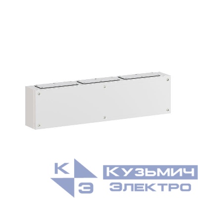 Корпус клеммный металлический SDE 800х200х120мм с фланцами DKC R5SDE8212F