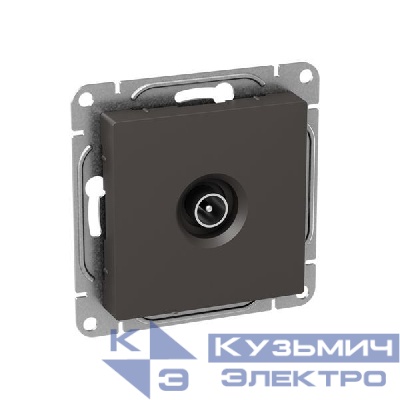 Розетка телевизионная оконечная TV СП Эпика мокко EKF UP1-SOM-TV-3