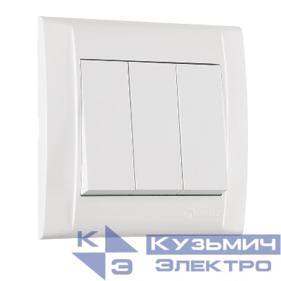 Выключатель 3-кл. Defne 1вх. 3вых. Makel 42001091