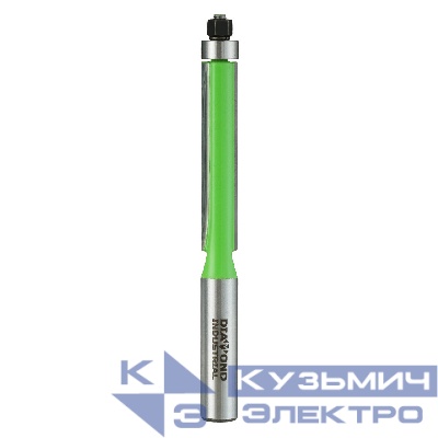 Diamond Industrial Фреза кромочная прямая (обгонная) с нижним подшипником 8x40 мм, S=8 мм, Z=2 Diamond Industrial