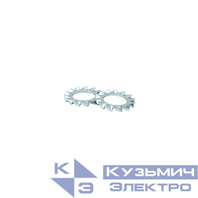 Шайба зубчатая М6 DIN 6798 A SHZ6 КМ LO0901