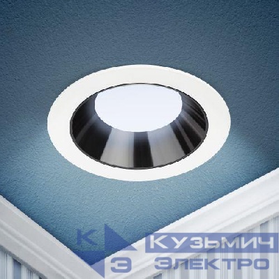 Светильник светодиодный LED 21-12-6K 12Вт 6500К встраив. круглый ЭРА Б0062142