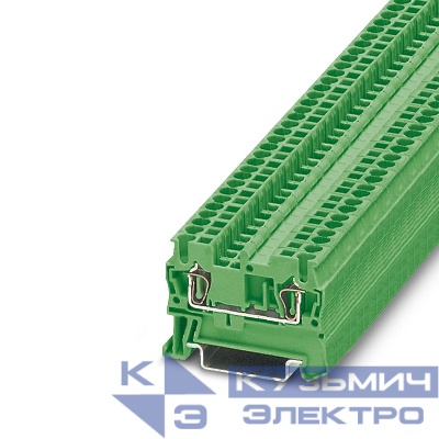 Клемма проходная КНЗ 2.5-2-З СТЭЗ 10000019