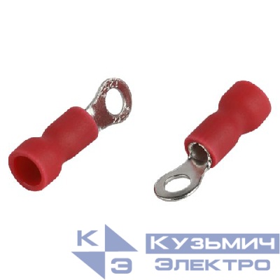 Наконечник кольцевой НКИ 1.5-3 с изолированным фланцем (уп.50шт) Эра Б0063313