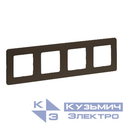 Рамка 4-м СП Inspiria IP20 бронз. IEK 673969