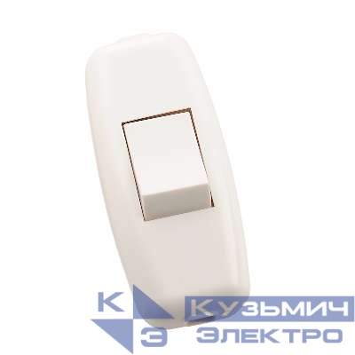 Выключатель для бра Accessories навесной бел./бел. LEZARD 715-1100-611