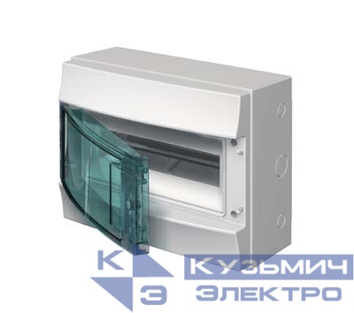 Бокс настенный 12М прозр. дверь Mistral65 (с клемм) ABB 1SLM006501A1202