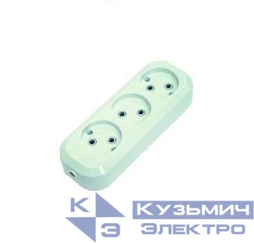 Колодка удлинителя 3-м без заземл. Makel MGP121