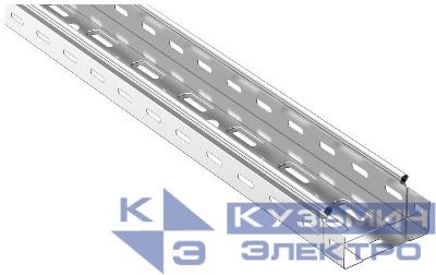 Лоток листовой перфорир. 150х50 L3000 сталь 0.7мм ESCA 5 IEK ES5-12-050-150-3-07