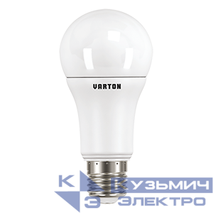 Лампа светодиодная 12Вт грушевидная 4000К нейтр. бел. E27 1000лм 127В AC МО VARTON 902502412