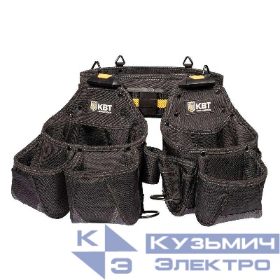 Комплект модульных сумок на поясе СМ-12 QUICK-LOCK КВТ 102647