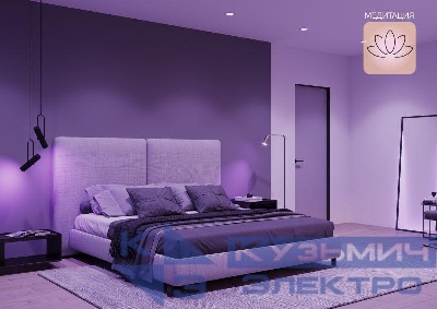 Лампа светодиодная умная Smart Home 5Вт свеча 2700-6500К E14 470лм измен. цветов. темпер.+ диммир. управление по Wi-Fi GAUSS 1110112