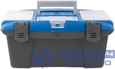 Ящик для инструментов 410х250х180мм с морозостойким замком MOS 65535М