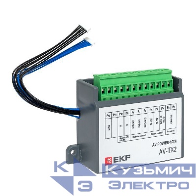 Блок коммуникационный ModBus RTU для ETU x.2 AV POWER-1/2/4 AVERES EKF mccb-124-modbus-av