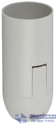 Патрон E14 подвесной пластик бел. (х50) (50/1000/24000) Эра Б0043747