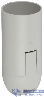 Патрон E14 подвесной пластик бел. (х50) (50/1000/24000) Эра Б0043747