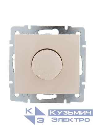 Механизм светорегулятора СП Rain для LED ламп крем. LEZARD 703-0388-163