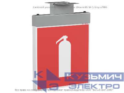 Указатель световой BS-RADEM-10-S1-24 Gray Белый свет a15559
