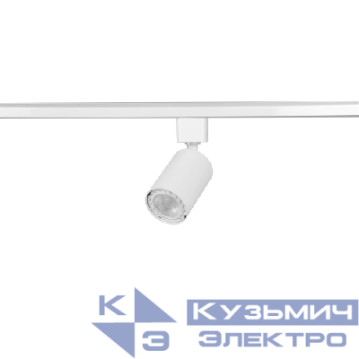 Светильник трековый TR76 - GU10 WH 1ф под лампу GU10 бел. Эра Б0063984