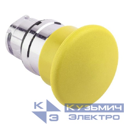 Механизм кнопки исполнительный XB4 "Грибок" возврат. без фиксации без подсветки желт. PROxima EKF XB4BC-Y
