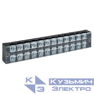 Терминал клеммный TB-4512 до 4.5кв.мм 45А 12 клеммных пар EKF tb-4512