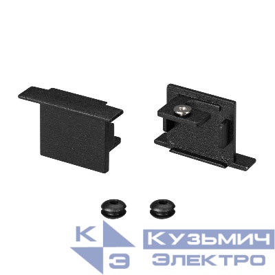 Заглушка SL-LINE-3523 BLACK глухая металл Arlight 033039
