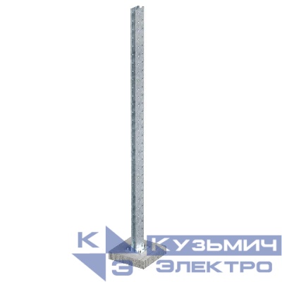 Стойка монтажная усиленная 1200мм комплект гор. оцинк. DKC EX-ST12U