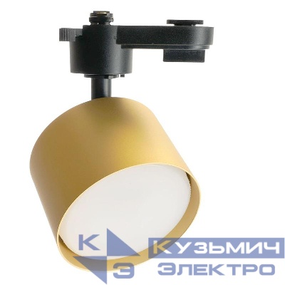 Светильник трековый AL159 под лампу GX53 зол. FERON 48717