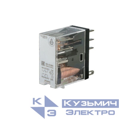 Реле 8А 2перекл. 12В DC SE SXG25JD