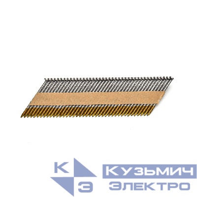 Реечные гвозди по дереву тип D34 (2,87х50, RIBrt кольц.накат., 3000 шт/уп) FEDAST